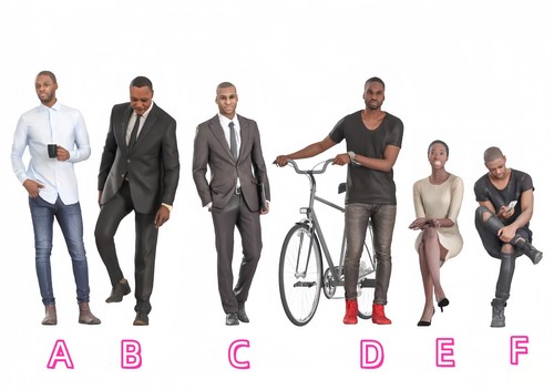 Business black man - business,